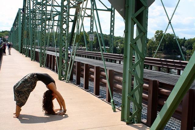 Bridge pose for back pain in Sacramento